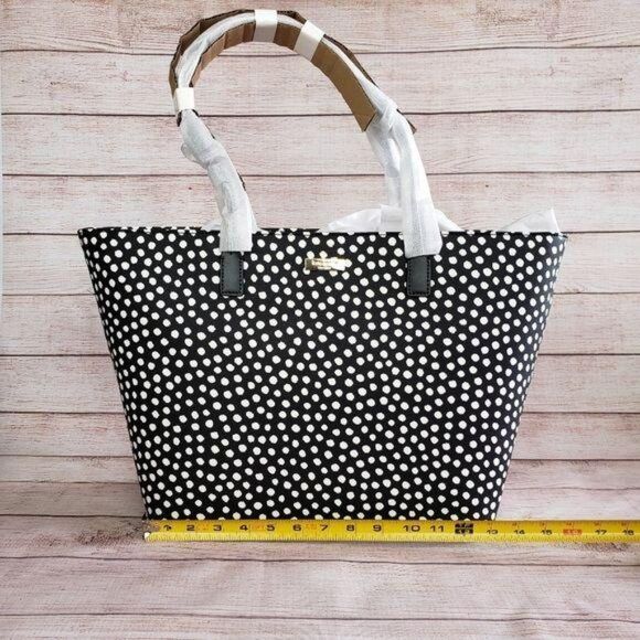 Kate Spade Shore Street Margareta Musical Polka Dots Large Tote - Picture 12 of 16
